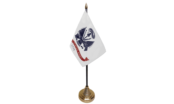 US Army Table Flags